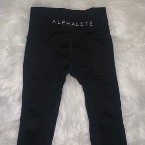 Alphalete Black Halo Leggings SIZE SMALL